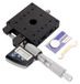 Plateforme micrométrique 80x80 mm, numérique, 0,001 mm, linéaire