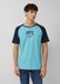 s.Oliver T-shirt turquoise katoen 3XL