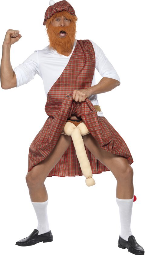 van Doorn Feest-groothandel Well Hung Highlander Costume