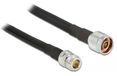 DeLOCK 13029 coax-kabel 10 m Zwart
