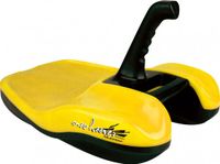 Nijdam Snowhoover Slee - Zitslee opvouwbaar - Hilltop Hoover - Geel