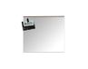 trendteam smart living badkamer wandspiegel spiegel set One, 60 x 55 x 2 cm, in afgezet eiken San Remo licht (Nb.) met groot spiegeloppervlak