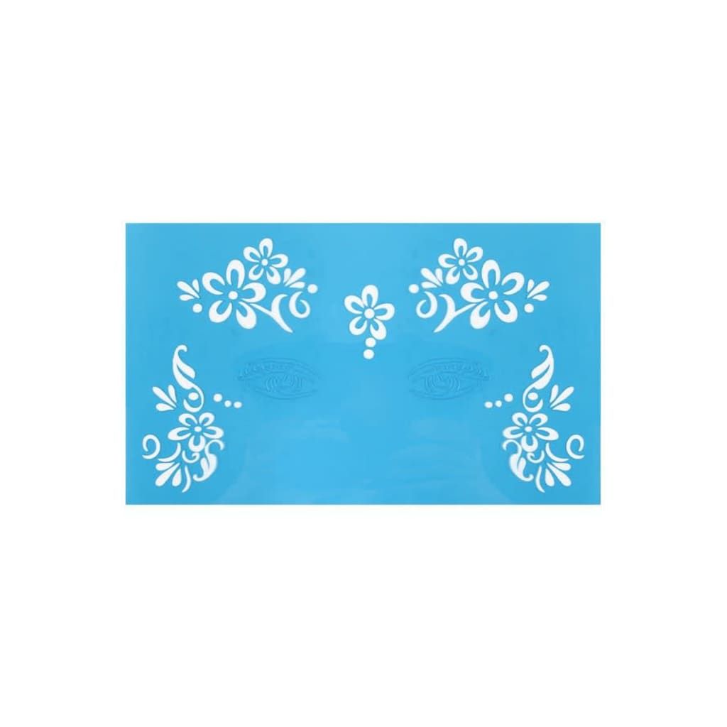 PartyXplosion / nh-visagie PartyXplosion PXP Professional Colours face paint sjabloon Bloemen Elfje