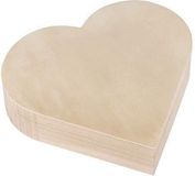 RAYHER Houten hart doos 25,3 x 24 cm hoogte 6 cm met magnetische sluiting