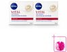 NIVEA VITAL Dagcrème Anti-Rimpel Gezichtscrème Versterkend 2 x 50 ml
