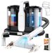 Nettoyeur de tissus Nettoyeur de tapis Aspirateur eau et poussière - 600 W - 18 kPa puissance d'aspiration - 1,5 l réservoir d'eau