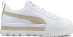 Puma Mayze Lth Wn Baskets basses - Baskets en cuir - Femme - Blanc