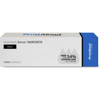 Huismerk Xerox 106R03876 Toner Zwart Hoge capaciteit