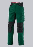 BP Werkbroek 1789-555-74 Middengroen/Zwart Maat 64