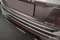 Zwart Avisa Zwart RVS Achterbumperprotector passend voor Mitsubishi Eclipse Cross PHEV Facelift 2021-