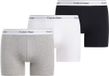 Calvin Klein 3-Pack Boxer Brief Heren Boxers - Zwart/Grijs/Wit - Maat S