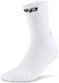 CEP Run Mid-Cut Compressie Sokken - Wit - Heren (39-42)