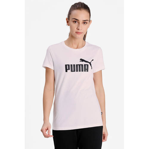 Puma Puma T-shirt wit/zwart