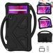 Just in Case Lenovo Tab K10 Kinder Tablet Hoes hoesje - Just in Case - Effen Zwart - EVA-foam