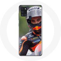 Maniacase Hoesje Samsung Galaxy A21S miguel oliveira moto gp podium ktm