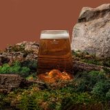 alaskan maker Topographic Long Drink Glas Vesuvio Art. TOPO-VD-V Transparant 450ml