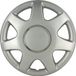 Autostyle Florida 14 Inch Zilver Set Van 4