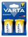 Varta Energy Wegwerpbatterij D Alkaline 2 stuks