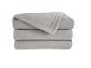 Poyet Motte Polex Fleecedeken polyester staal, polyester, staalkleurig, 220x180 cm