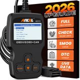 Obd2 uitlezer - Appareil de diagnostic automobile pour codes d'erreur moteur - Lecteur de codes d'erreur pour moteur - Écran LCD - Essence et diesel