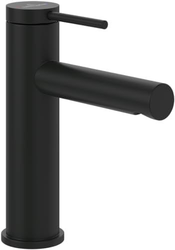 Villeroy & Boch Loop & Friends Wastafelkraan - Mat Zwart - Waterbesparend