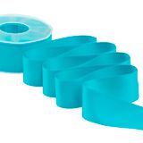 Furlanis Stoffen Band, Dubbelzijdig, 40 mm x 25 m, Turquoise