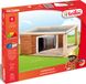 Teifoc® Bouwdoos – Tuinhuis – 135 onderdelen – Echte mini Bakstenen met Cement, Kom en Troffel – Bouwpakket voor kinderen vanaf 6 jaar