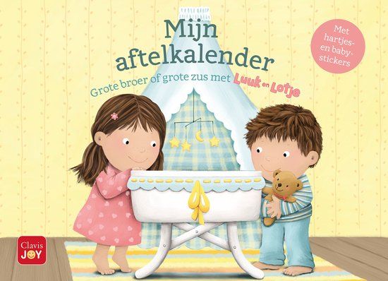 Clavis Uitgeverij Luuk en Lotje - Grote broer en kleine zus. Aftelkalender