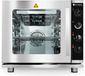 HENDI Hetelucht stoomoven met grill – 4x GN 2/3 – handbediening – 230V/3000W – lichtgrijs
