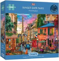 Gibsons puzzel Sunset over Paris (1000)