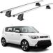 Aurilis Omac Barres De Toit Transversales En Aluminium Pour Kia Soul Ii 2014-2019