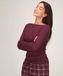 Hunkemöller Boatneck Top Paars