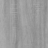 VidaXL Bureau 100x50x76 cm Bewerkt Hout Grijs Sonoma Eikenkleurig