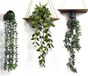 Unyqoos® Set van drie levensechte kunstplanten in pot