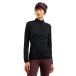 Odlo Zeroweight Warm Haut de course avec demi-fermeture éclair 2.0, femmes, noir, XS