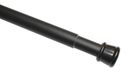 Gardinia Home Decor 23-4201 gordijnroede, zwart, metaal, wandmontage, universeel, verstelbare lengte, 90-140 cm