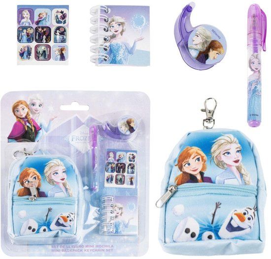 Top1Toys Disney Frozen Team mini-tas-sleutelhangerset