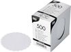 Papstar 20x 500 Druppelvangers rond Ø 8.5 cm wit