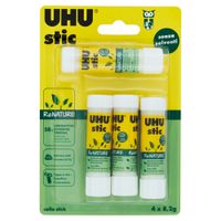 UHU Lijmstift ReNATURE 8,2 g 36750 4 Stück