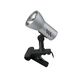 Briloner Leuchten Klemlamp - Draai- en Zwenkbaar - Titaniumkleurig - 40W