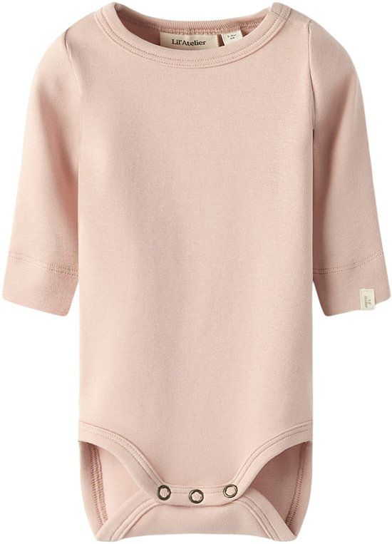 NAME IT NBNGAYO LS SLIM BODY LIL NOOS Baby Bodies Misty Rose Maat 80