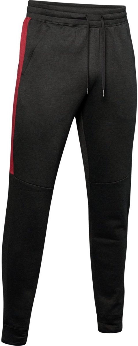 Under Armour Athlete Recovery Fleece Pant Heren Sport Broek - Zwart - Maat M