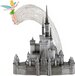 Disney Traditions - Disney 100 Castle With Tinkerbell - 25 cm - Multi