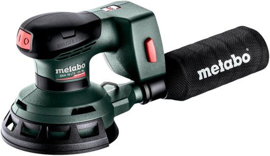 Metabo SXA 18 LTX 125 BL Accu Excenterschuurmachine - 18V - Zonder Accu's en Lader