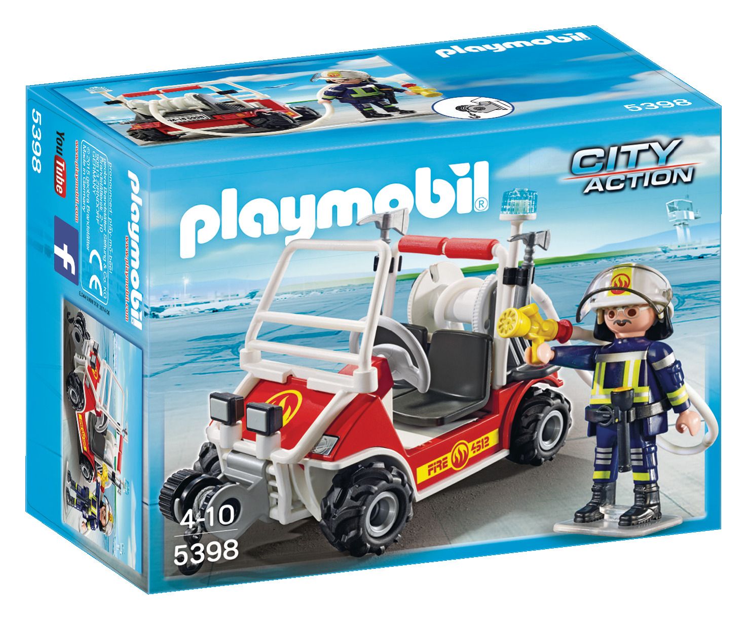 Playmobil City Action Brandweerbuggy