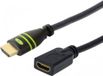 Techly ICOC-HDMI-4-EXT018 HDMI kabel 1,8 m HDMI Type A (Standaard) Zwart