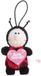 Nici Knuffelhanger Beste Vriendin Junior 9,5 Cm Polyester Rood