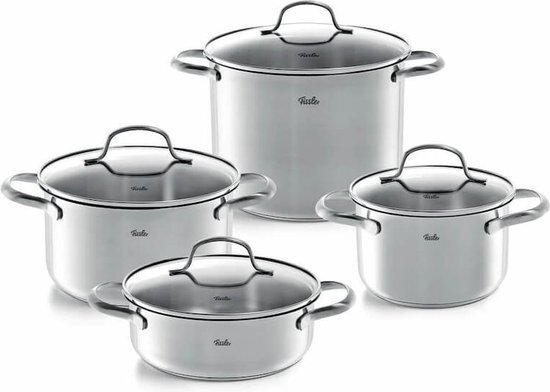 Fissler San Francisco Pannenset, 4-delig