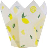 PME Baking Cups Tulp Citroen pk/24