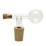 LOOK - Glazen portioneerder voor edelbranden - 2,0 cl. = 20 ml. voor 0,5-0,7 lt. flessen, bruin